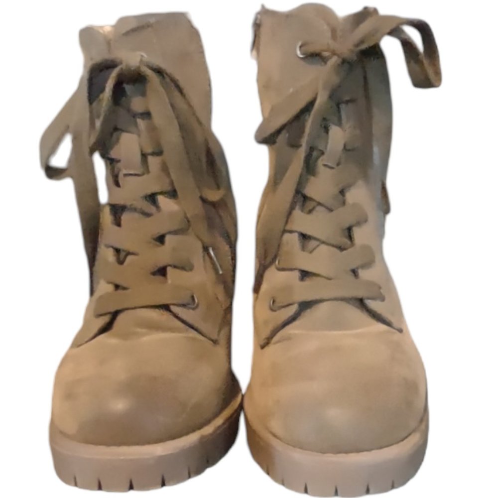 Universal Thread Lace-Up Medium Brown Dark Army G… - image 2